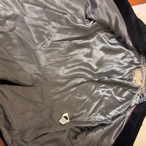 Banana Republic Crushed Velvet Black Blazer Tailored Fit Professional - Picture 8 of 10